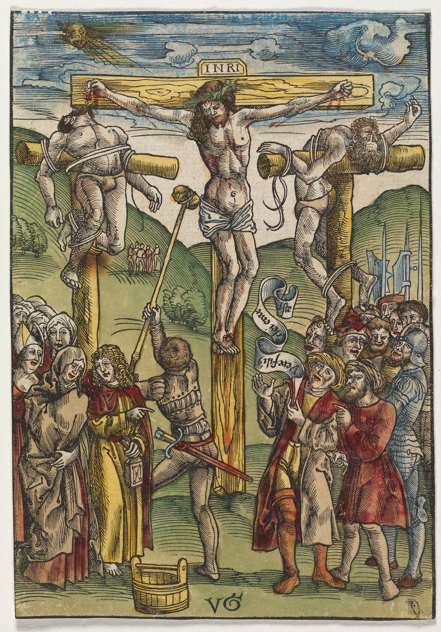 Passion: Ristiinnaulitseminen, ennen vuotta 1508. tekijältä Urs I Graf