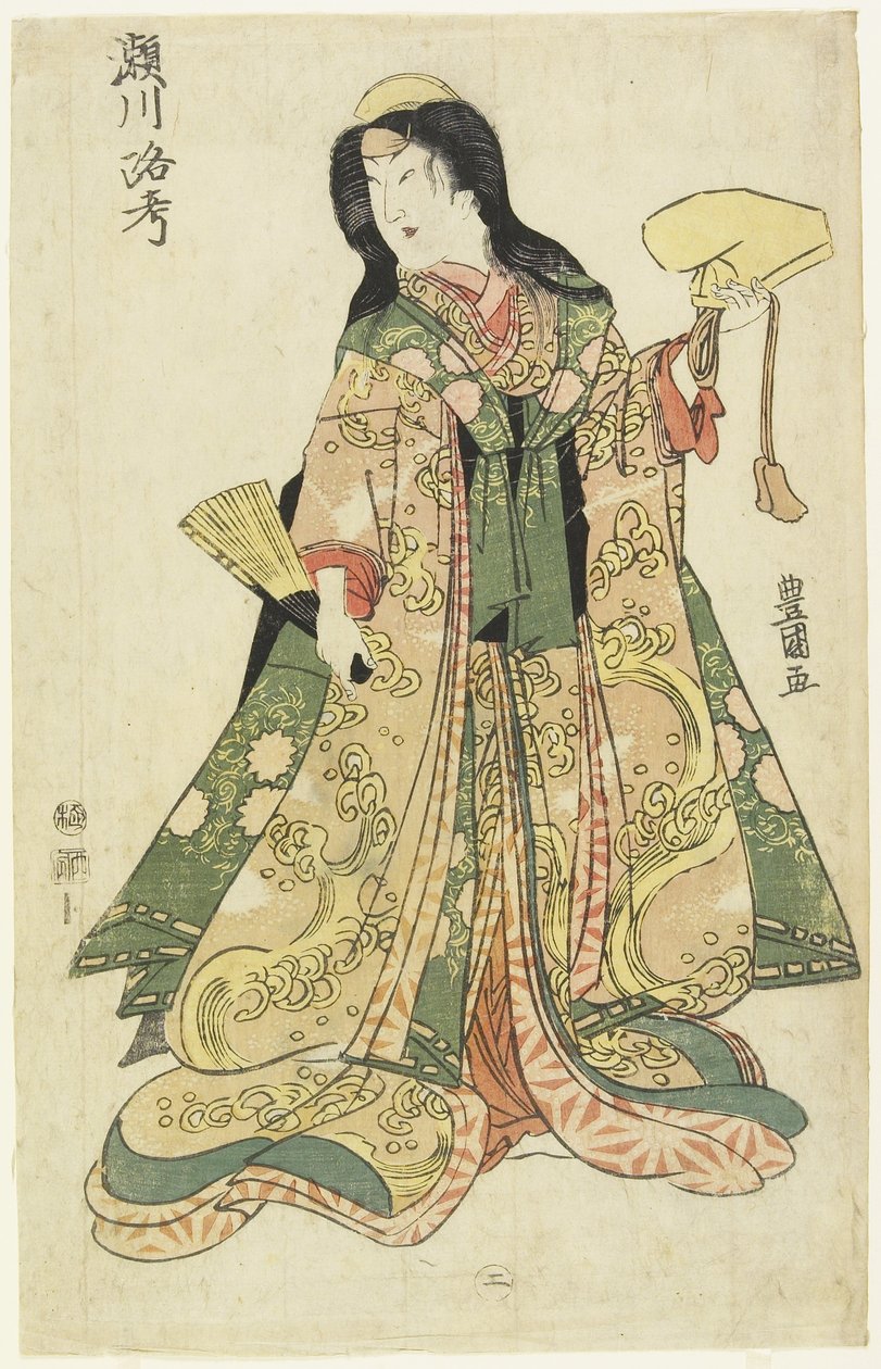 The Actor Segawa Roko_, November 1811 tekijältä Utagawa Toyokuni