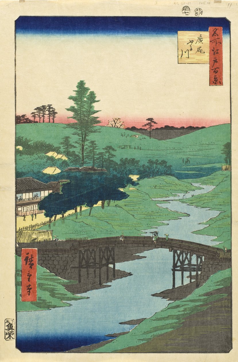 Furukawajoki, Hiroo tekijältä Utagawa Hiroshige