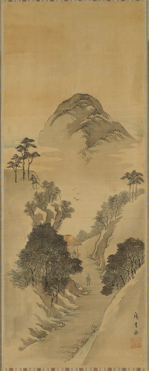 Maisema tekijältä Utagawa Hiroshige