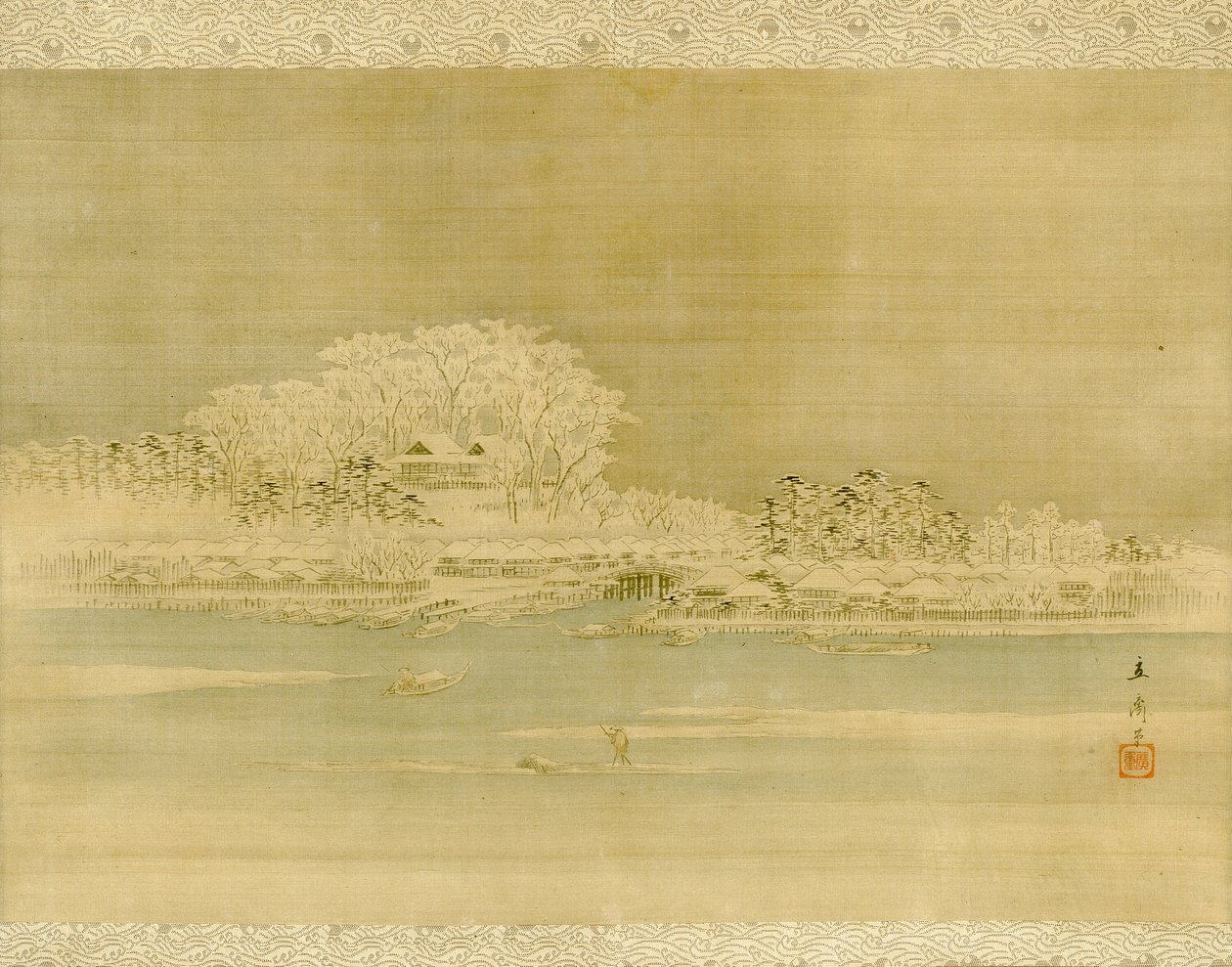 Rive Sumida tekijältä Utagawa Hiroshige