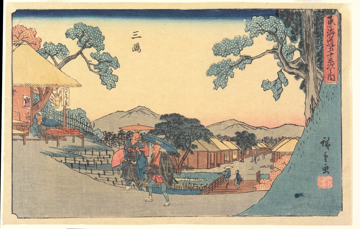 Mishima tekijältä Utagawa Hiroshige