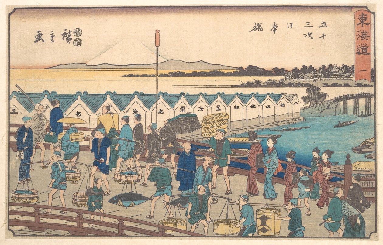 Japanin velka tekijältä Utagawa Hiroshige