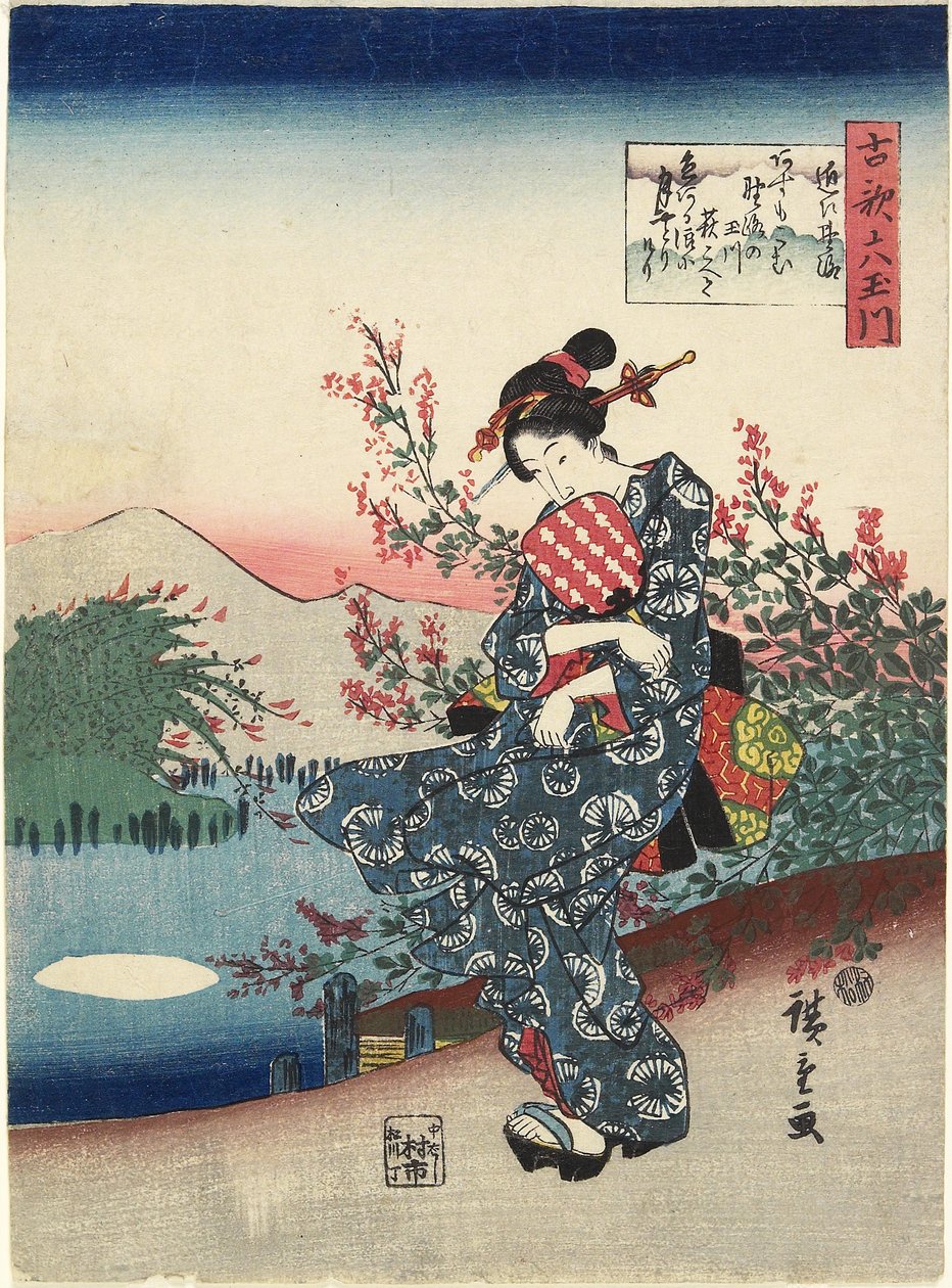 Nojin ja O_min maakunta, 1843-1847 tekijältä Utagawa Hiroshige