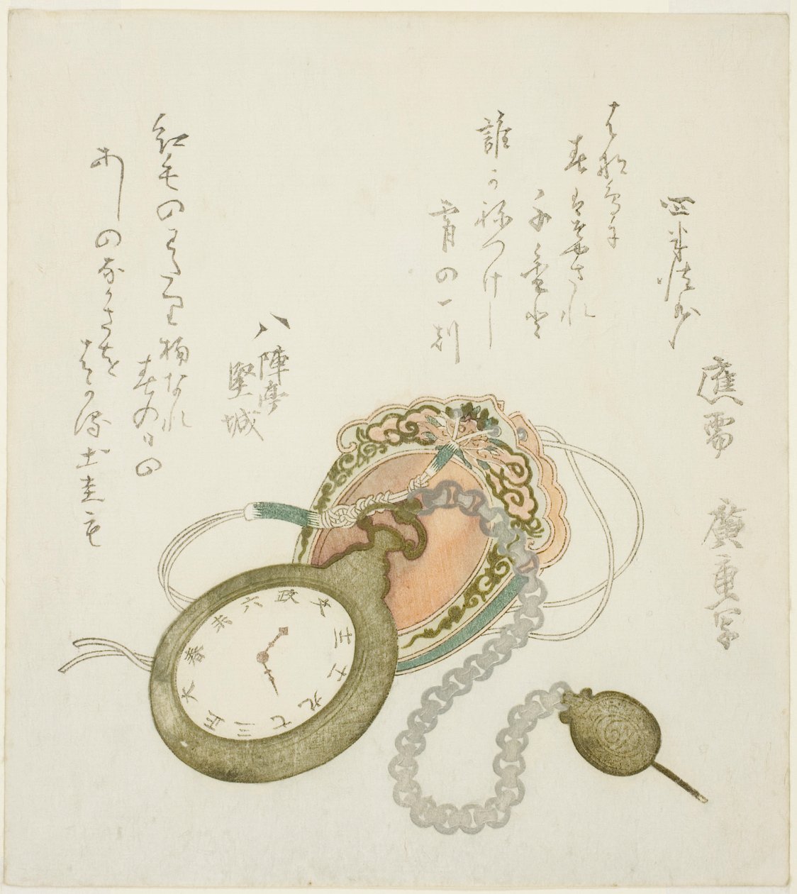 Taskukello tekijältä Utagawa Hiroshige