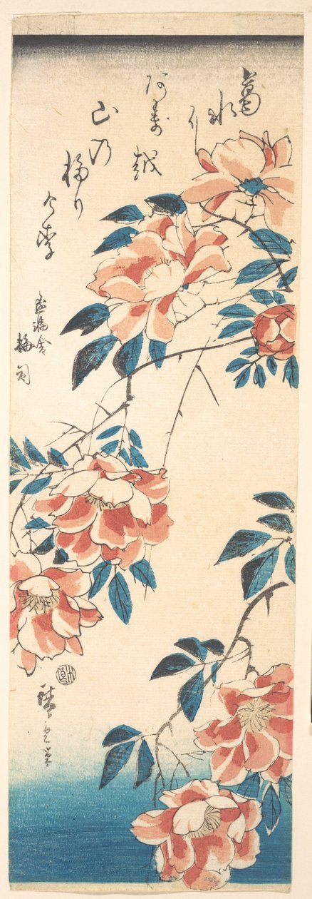 Rose tekijältä Utagawa Hiroshige