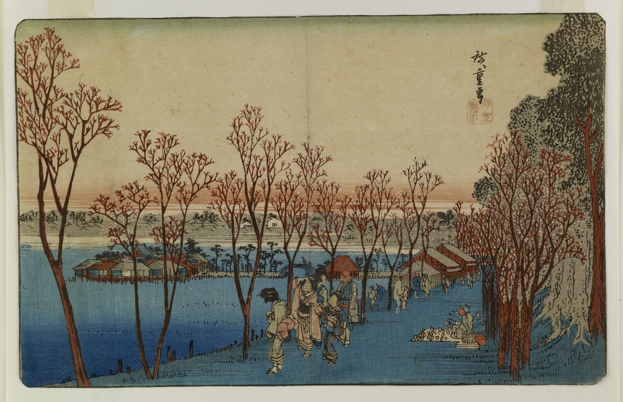 Shinobazun lampi Uenossa tekijältä Utagawa Hiroshige