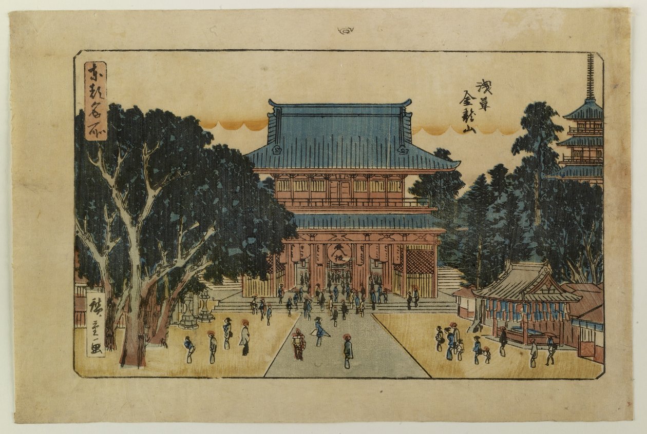 Toto Meisho tekijältä Utagawa Hiroshige