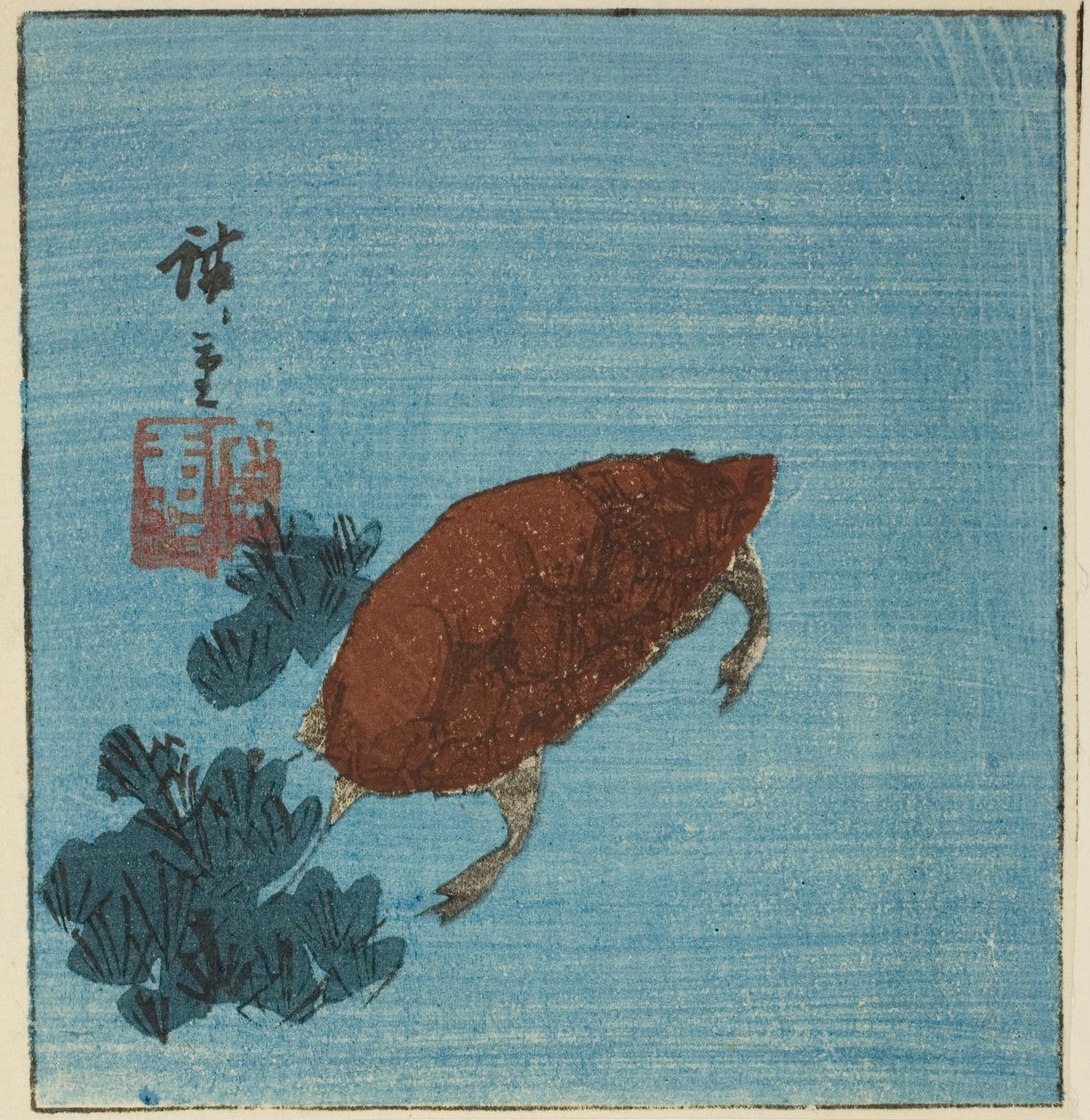 Kilpikonna tekijältä Utagawa Hiroshige