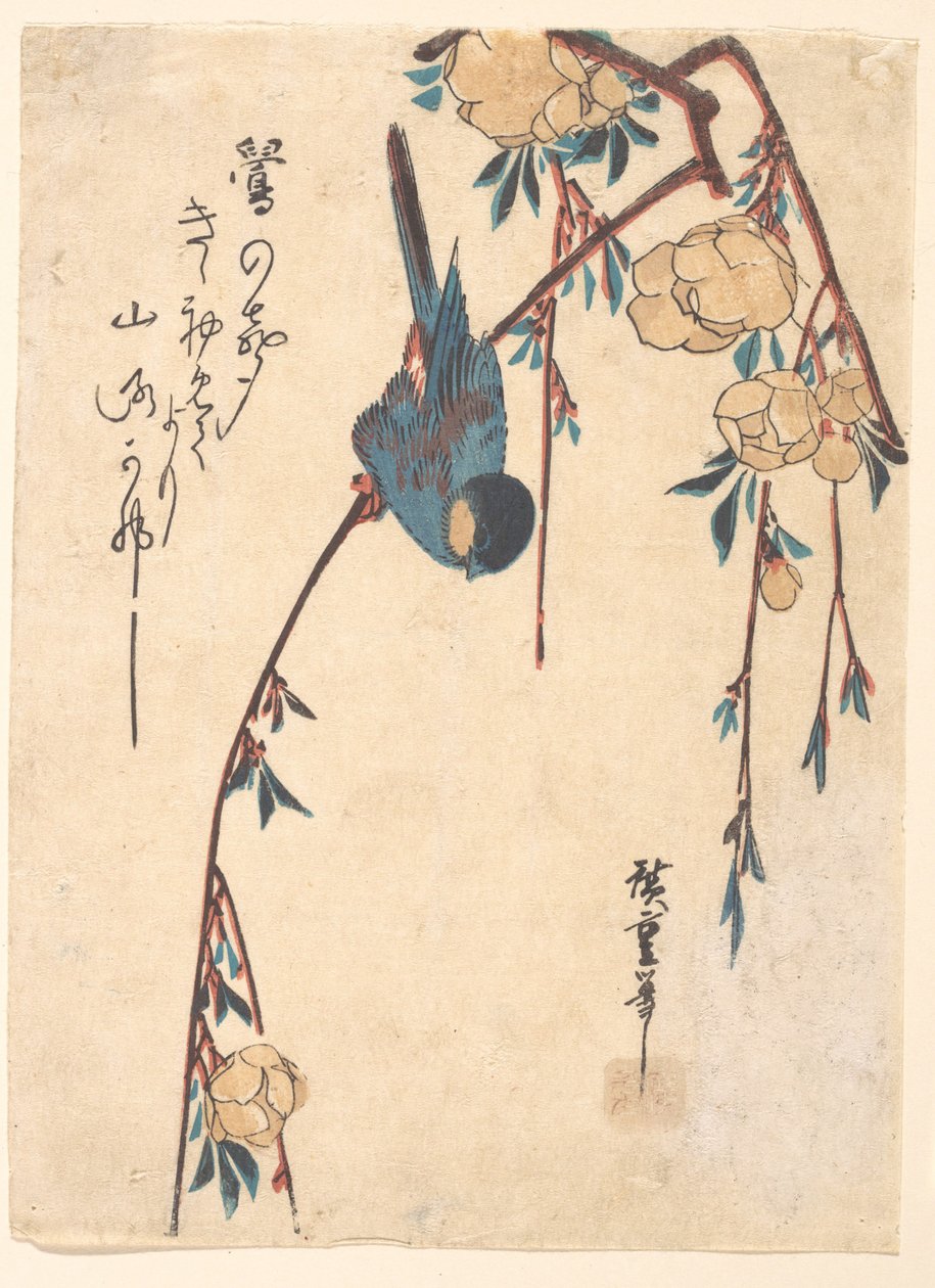 Riippakirsikka tekijältä Utagawa Hiroshige