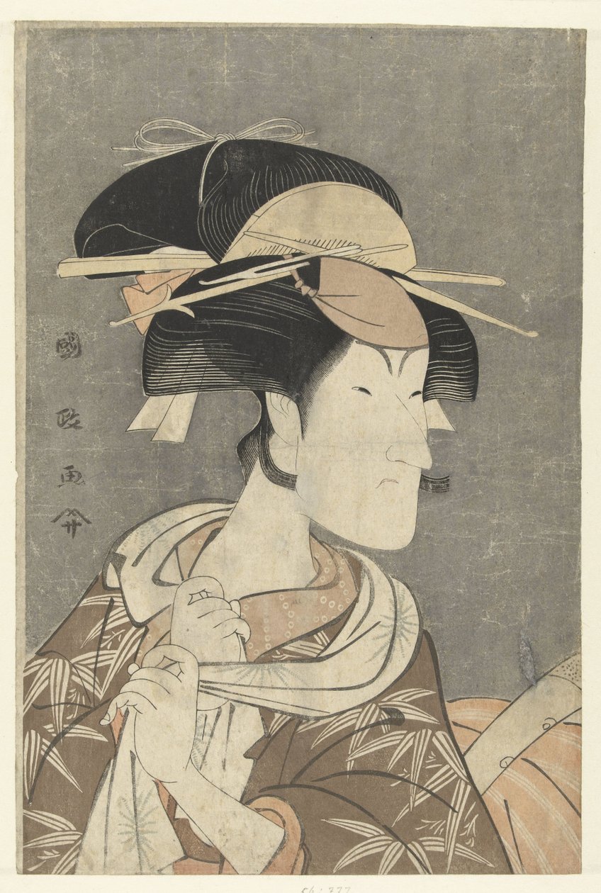 Osa s Tepo RT Ret Van Nakayama Tomi Saburo tekijältä Utagawa Kunimasa