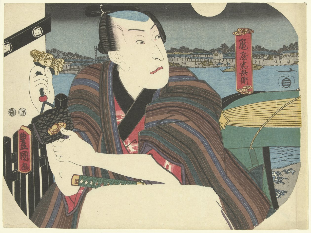 Samurai joella tekijältä Utagawa Kunisada (I)