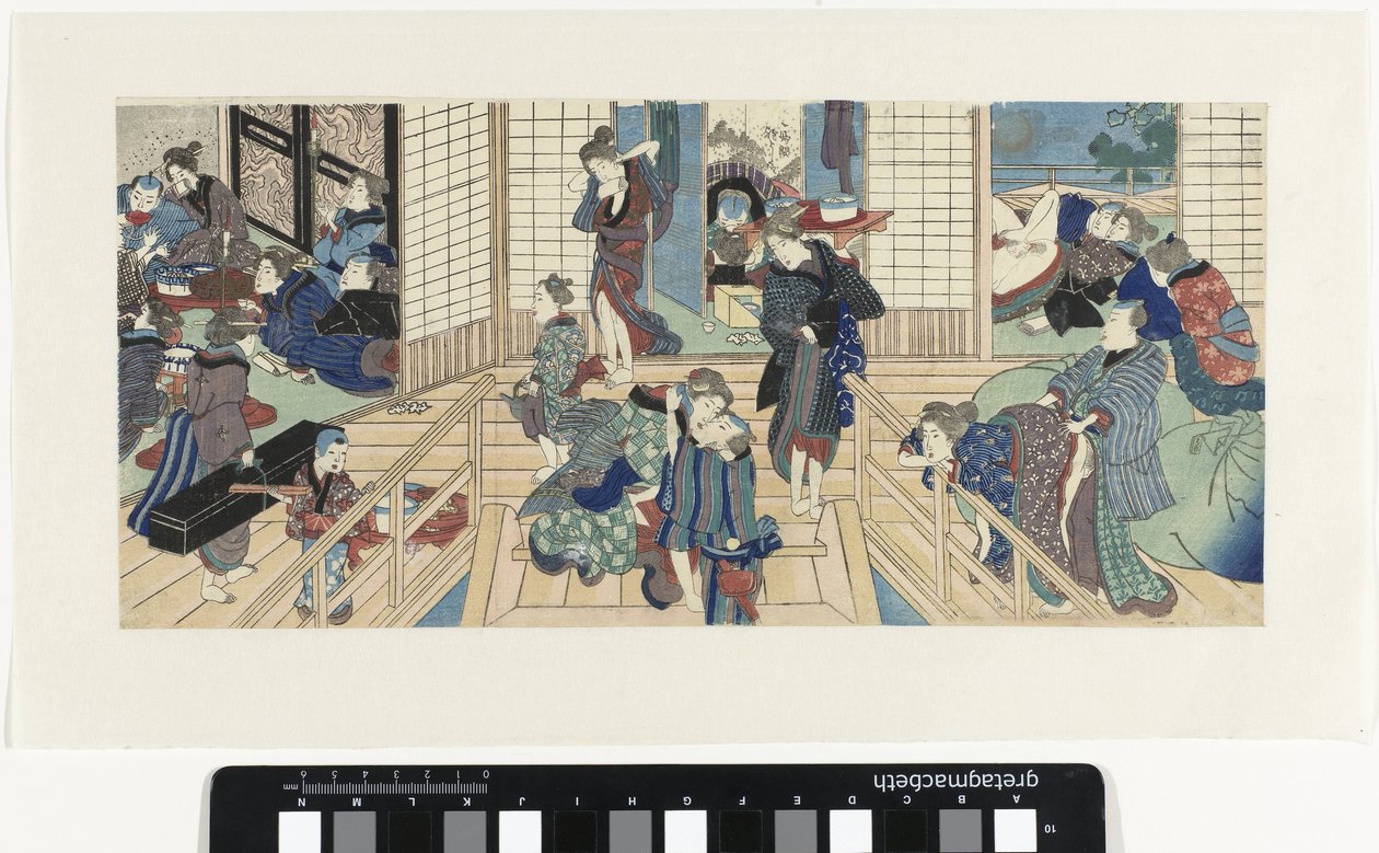 Kohtauksia bordellissa tekijältä Utagawa Kunisada (I)