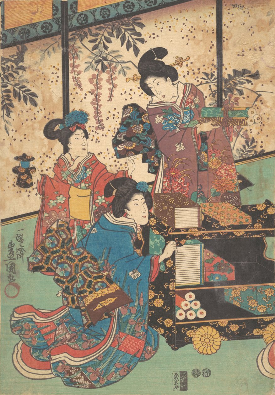 Tulosta. tekijältä Utagawa Kunisada