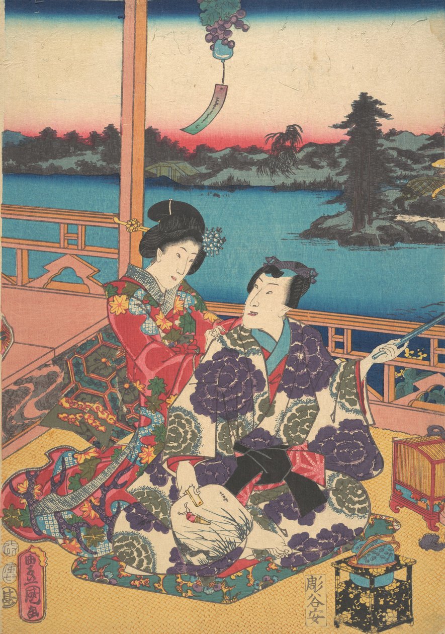 Tulosta. tekijältä Utagawa Kunisada