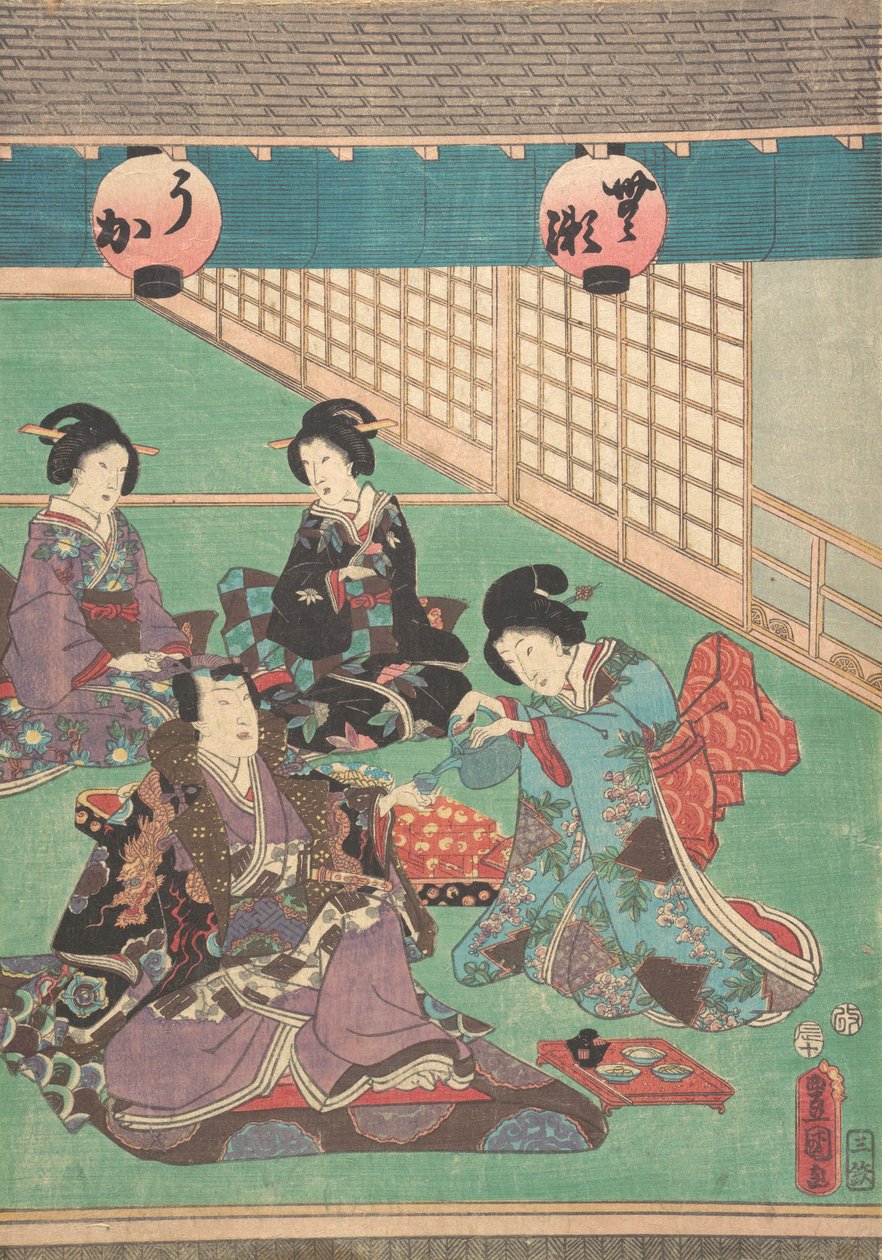 Tulosta. tekijältä Utagawa Kunisada