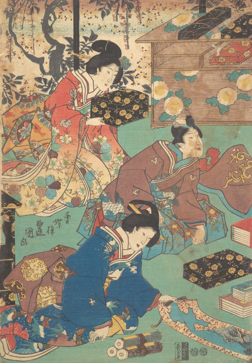 Tulosta. tekijältä Utagawa Kunisada