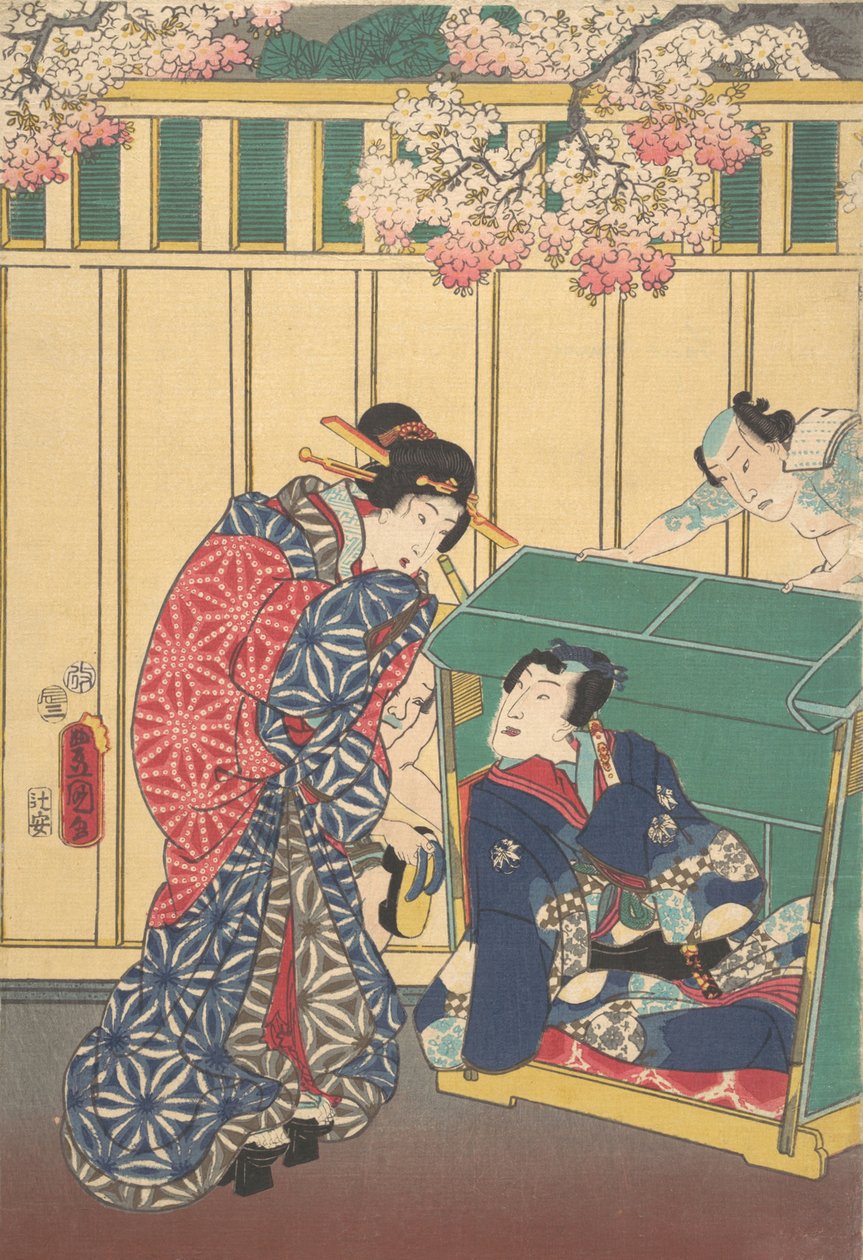 Tulosta. tekijältä Utagawa Kunisada