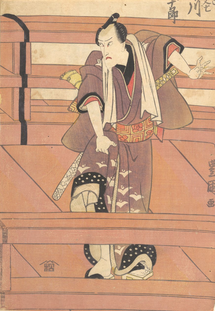 Printti, 1800-luku, 1800-luku. tekijältä Utagawa Kunisada