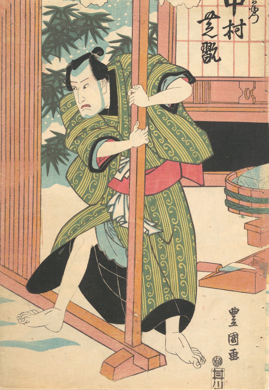 Printti, 1800-luku, 1800-luku. tekijältä Utagawa Kunisada