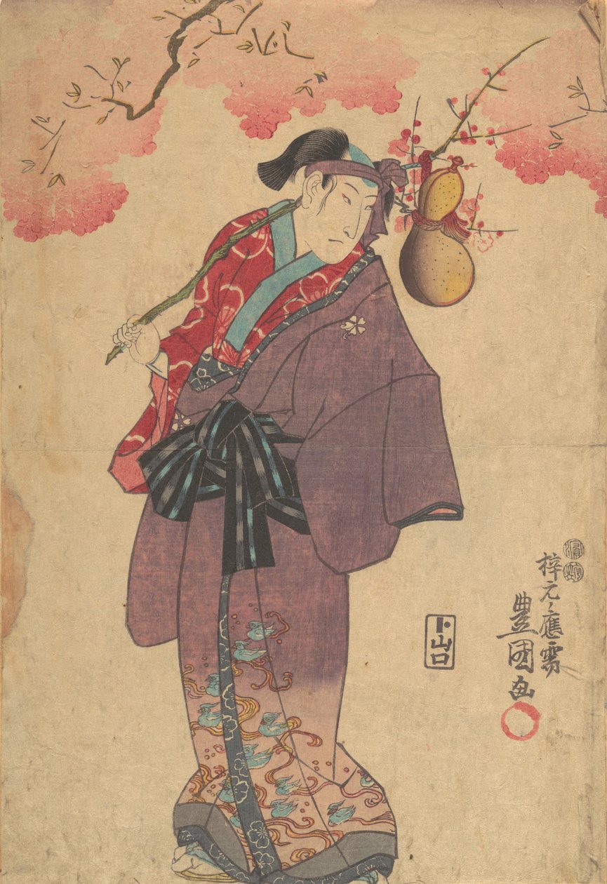 Printti, 1800-luku, 1800-luku. tekijältä Utagawa Kunisada