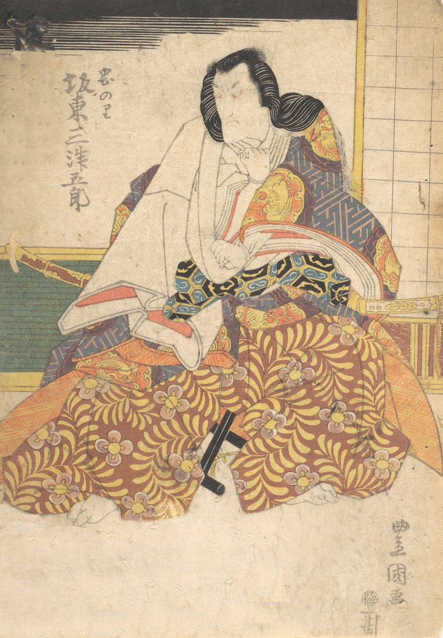 Printti, 1800-luku, 1800-luku. tekijältä Utagawa Kunisada