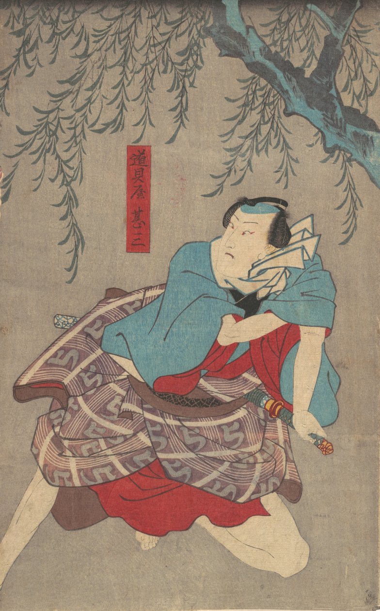Printti, 1800-luku, 1800-luku. tekijältä Utagawa Kunisada