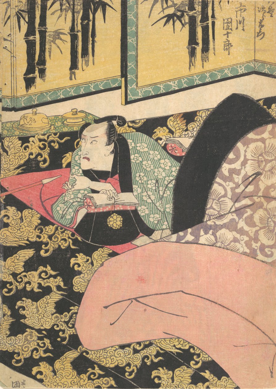 Printti, 1800-luku, 1800-luku. tekijältä Utagawa Kunisada