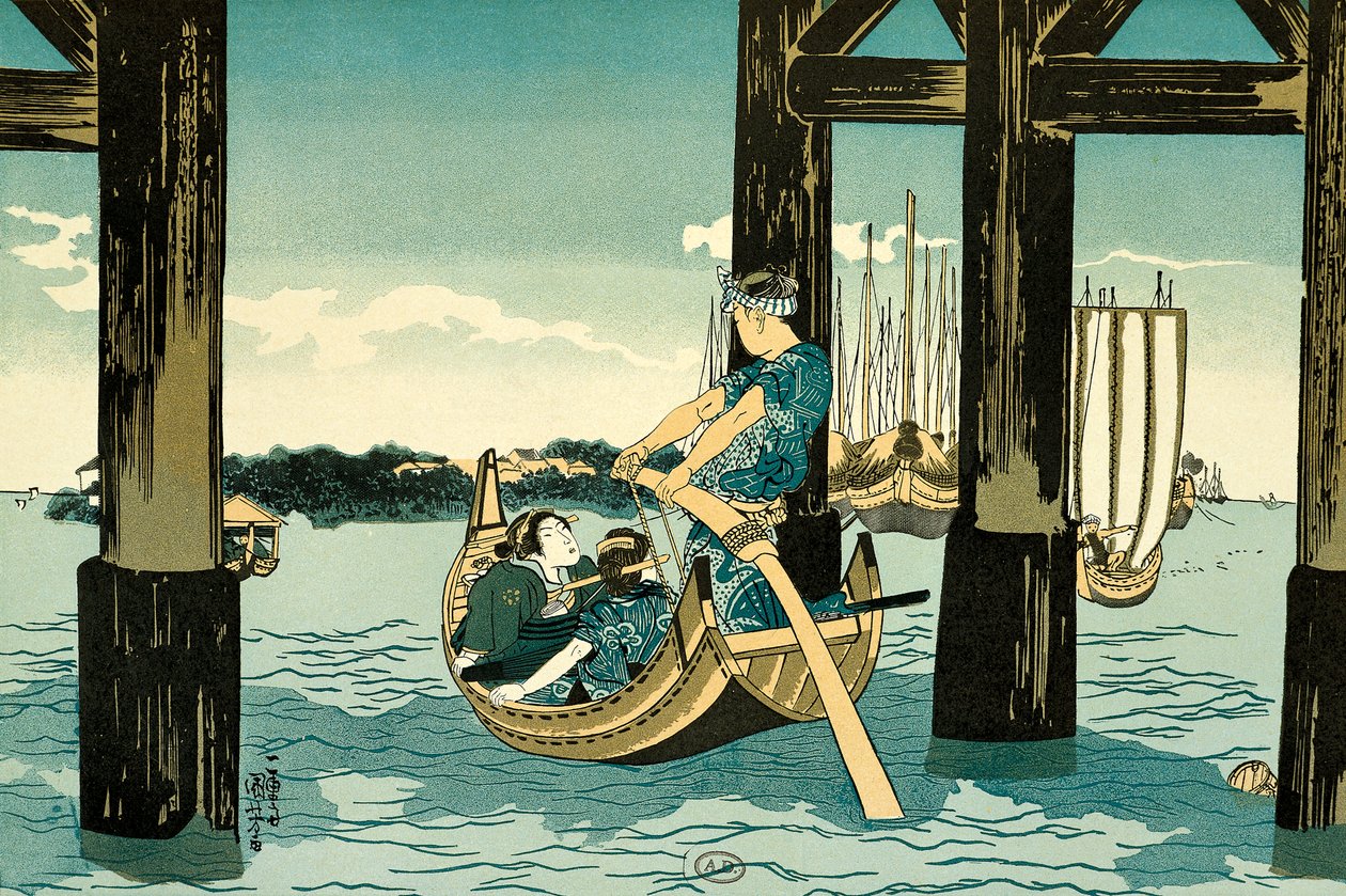 Veneretket tekijältä Utagawa Kuniyoshi