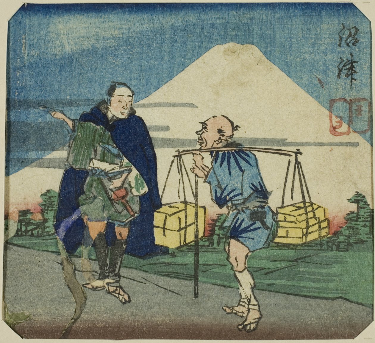 The Mirror of Joruri Plays (The Mirror of Joruri Plays) tekijältä Utagawa Kuniyoshi