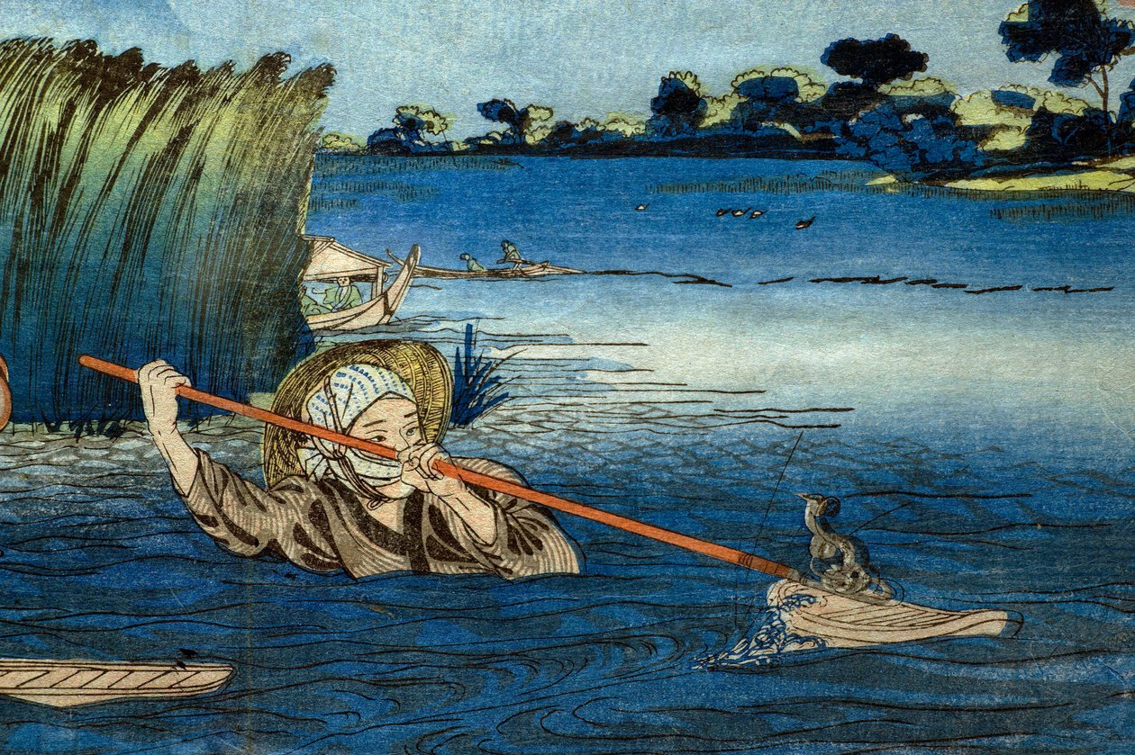 Kuva Miyato-joesta tekijältä Utagawa Kuniyoshi