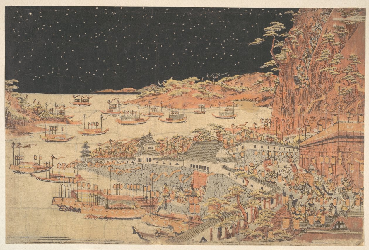 Ichi-no-tanin taistelu, 21. maaliskuuta 1184 tekijältä Utagawa Toyoharu