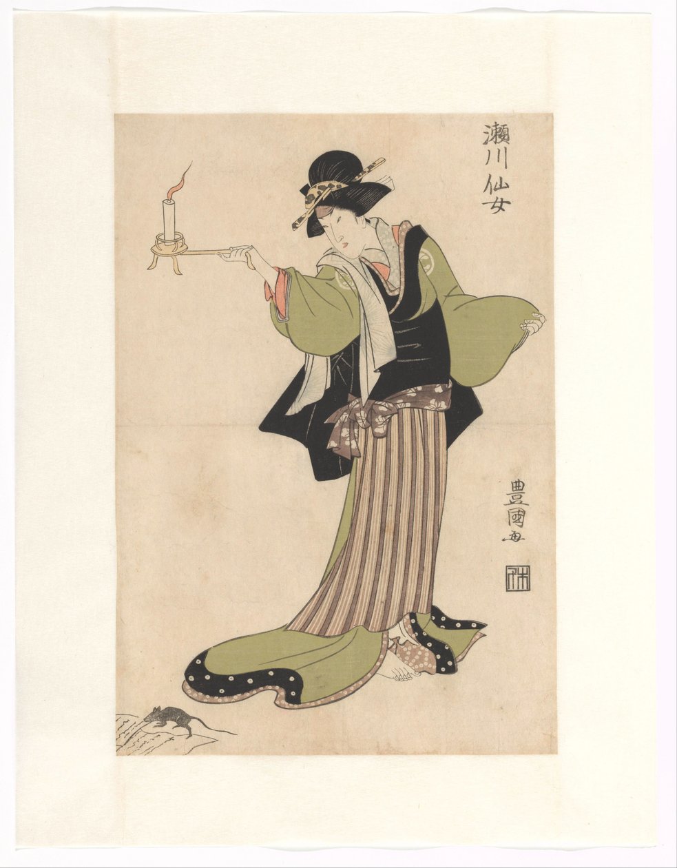 Masaoka Segawa tekijältä Utagawa Toyokuni (I)