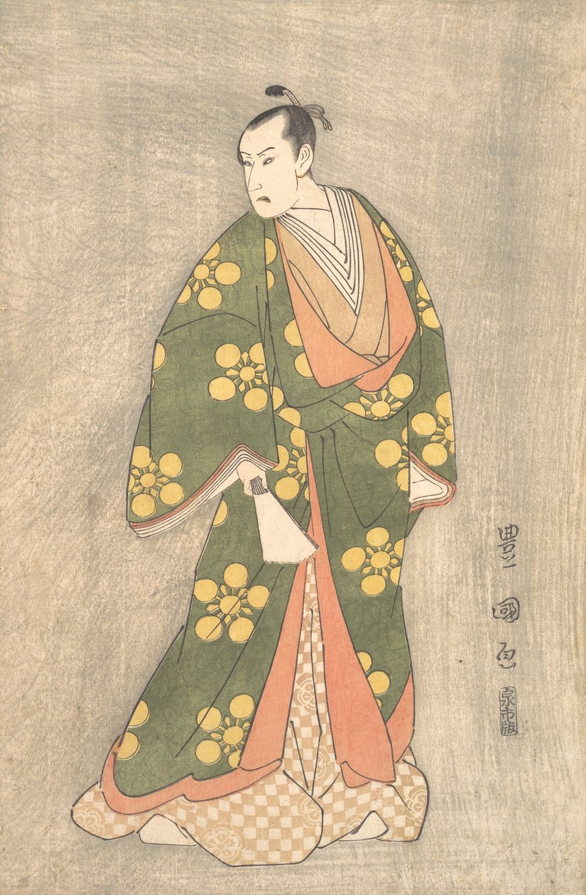 Hyvä bändin jäsen, Sugawara no Michizane, vai mitä? 1796. tekijältä Utagawa Toyokuni I