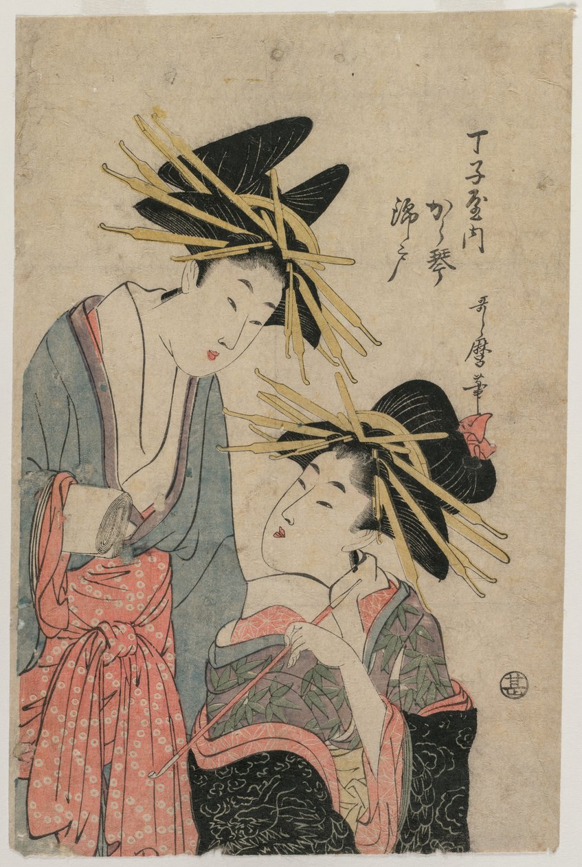 On 1800-luku. tekijältä Utamaro II