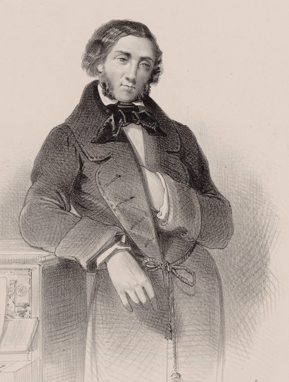 Pianisti ja säveltäjä Felix Mendelssohn Bartholdyn muotokuva 1809-1847. tekijältä V. Guillet