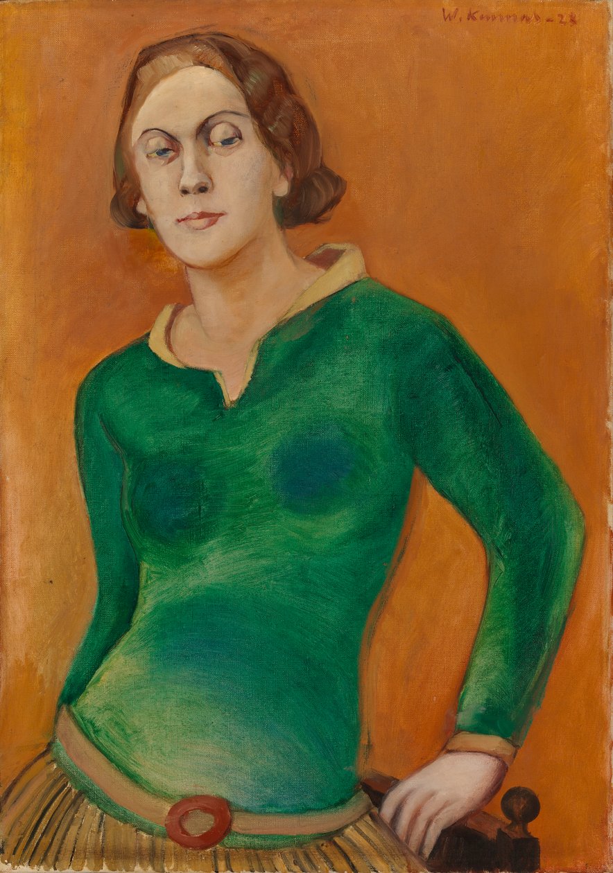 Portrait of Sylvi Kunnas tekijältä Väinö Kunnas
