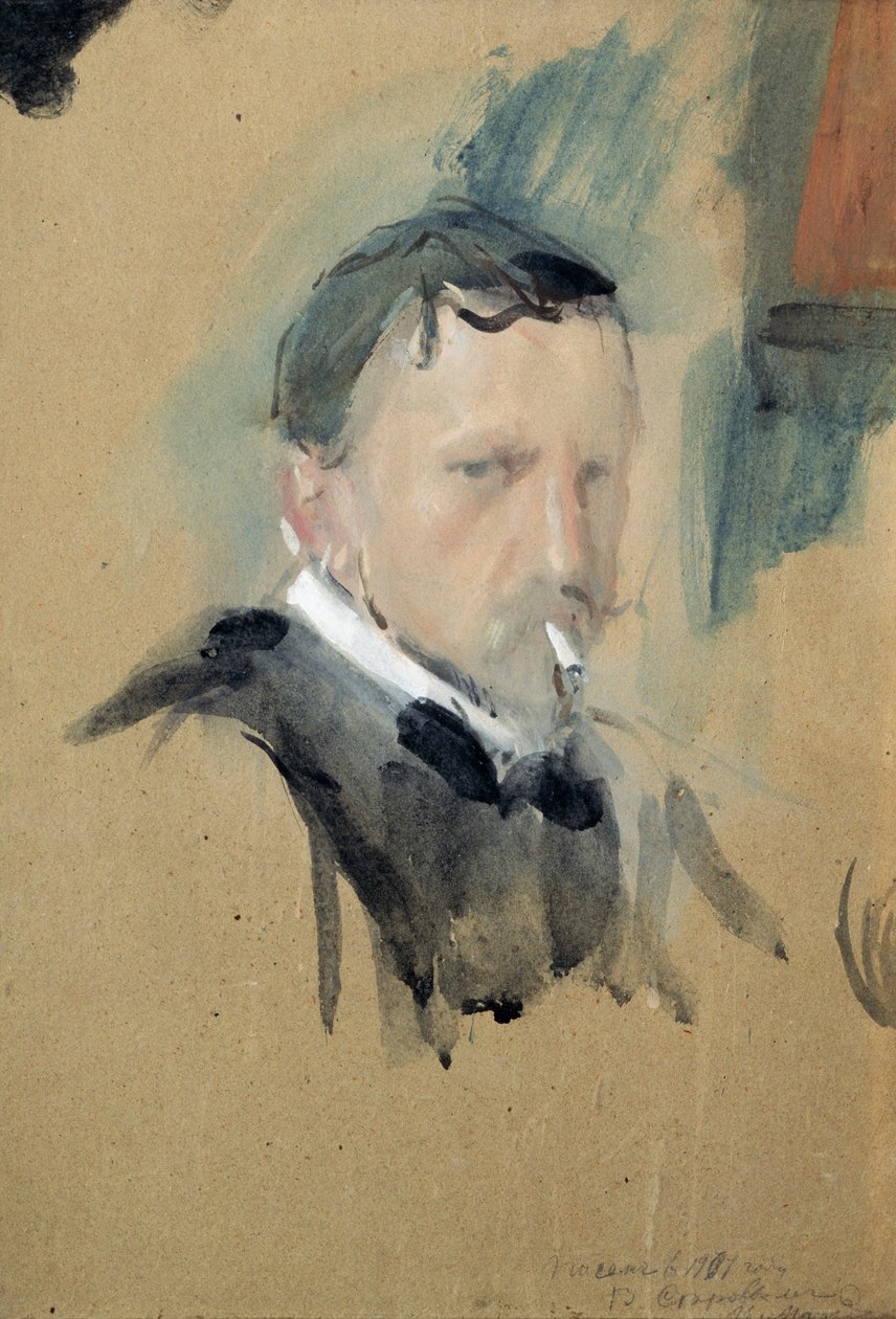 Omakuva, 1901 tekijältä Valentin Aleksandrovich Serov