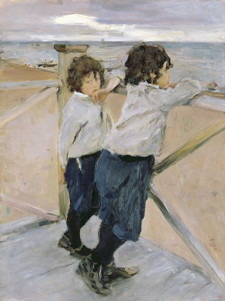 Kaksi poikaa, 1899 tekijältä Valentin Aleksandrovich Serov