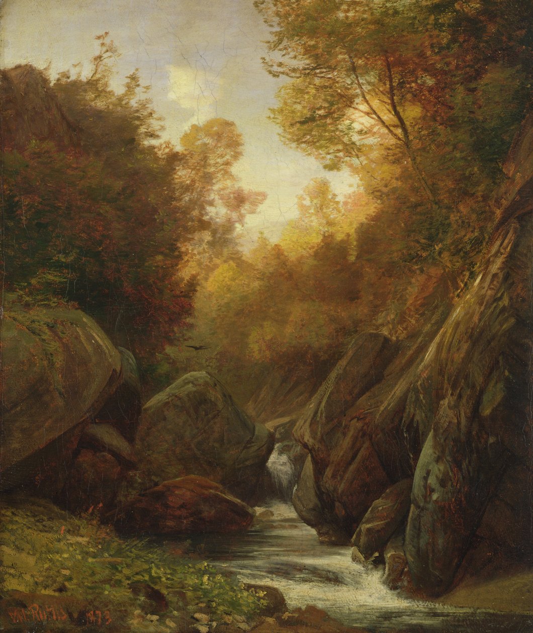 Woodland Spring, 1873 tekijältä Valentin Ruths