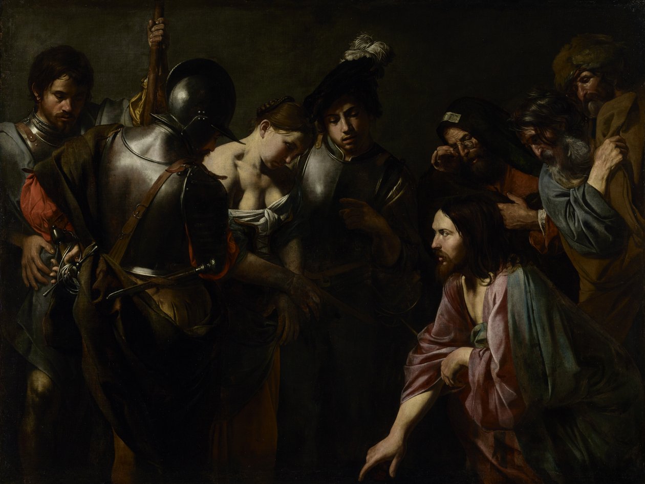Kristus ja avionrikkoja tekijältä Valentin de Boulogne