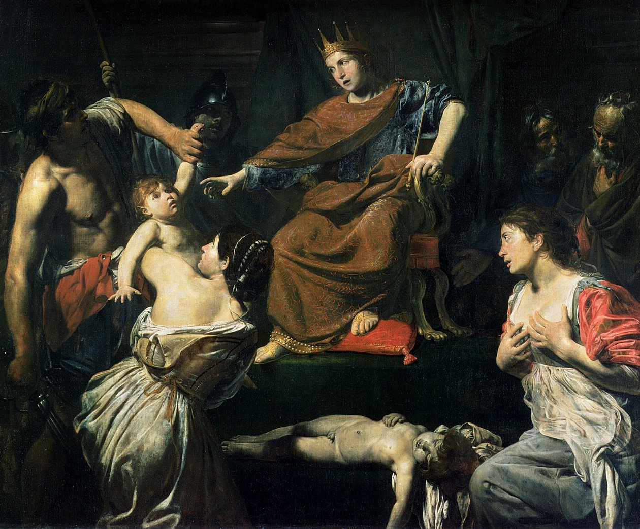 Salomon tuomio tekijältä Valentin de Boulogne