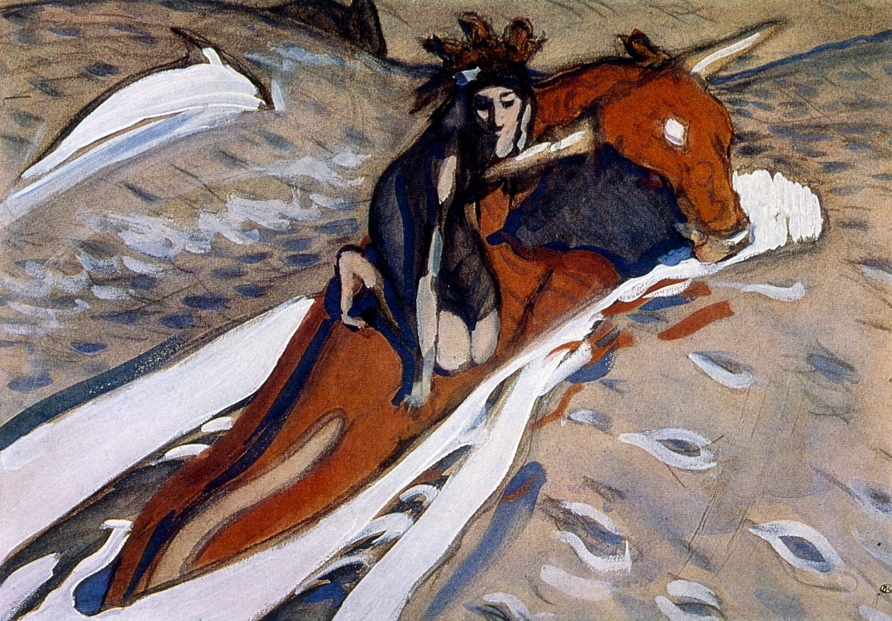 Valentin Serov sieppasi Europan 1910 tekijältä Valentin Aleksandrovich Serov
