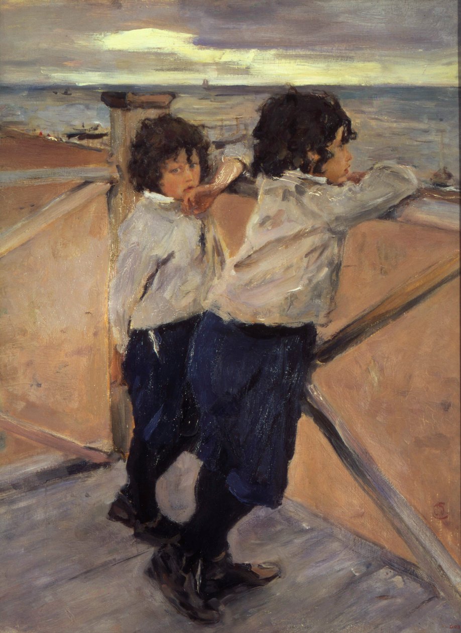 Lapset, 1899 tekijältä Valentin Aleksandrovich Serov