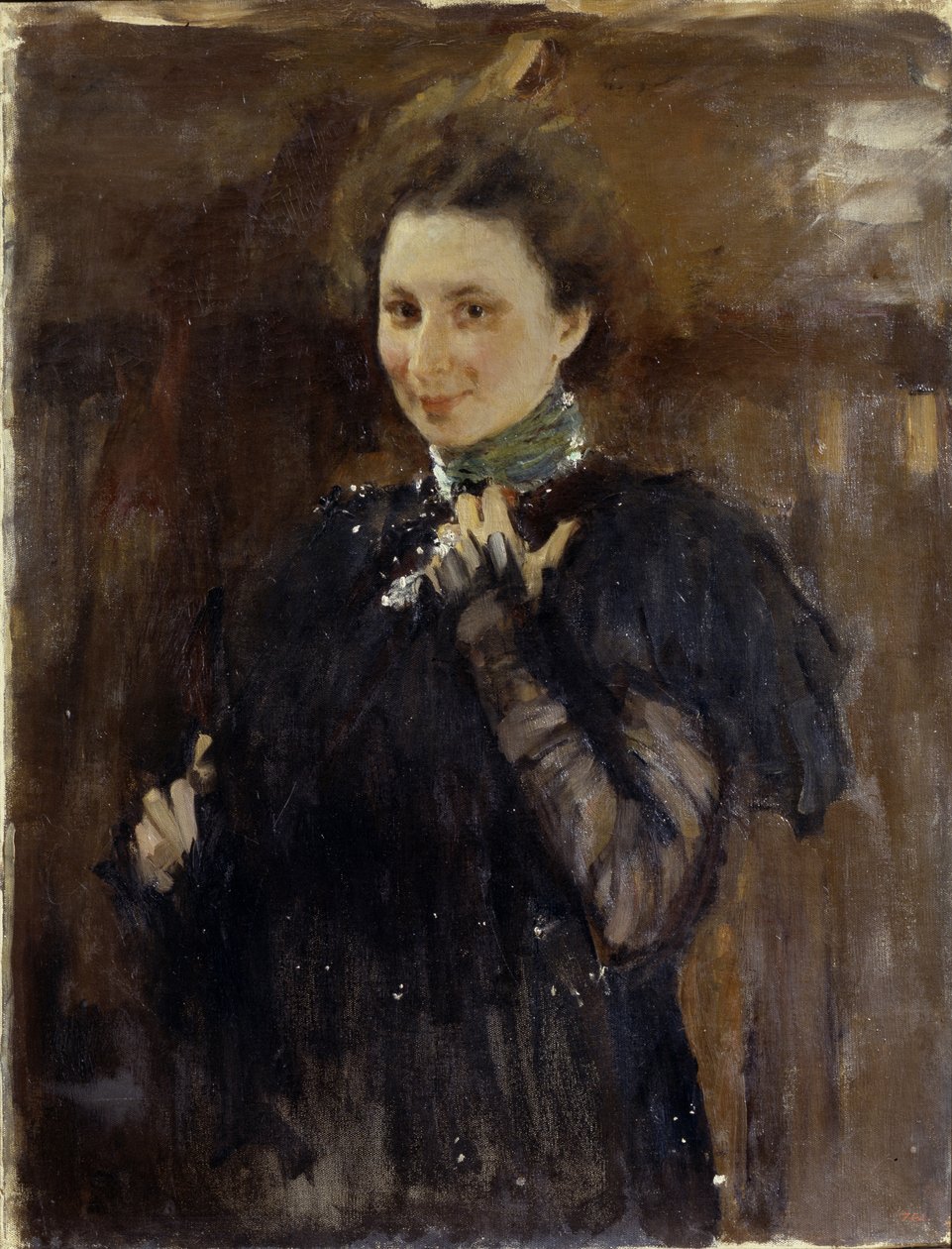 Vaihda muotokuvaan OP Olive 1-5, 2 tekijältä Valentin Aleksandrovich Serov