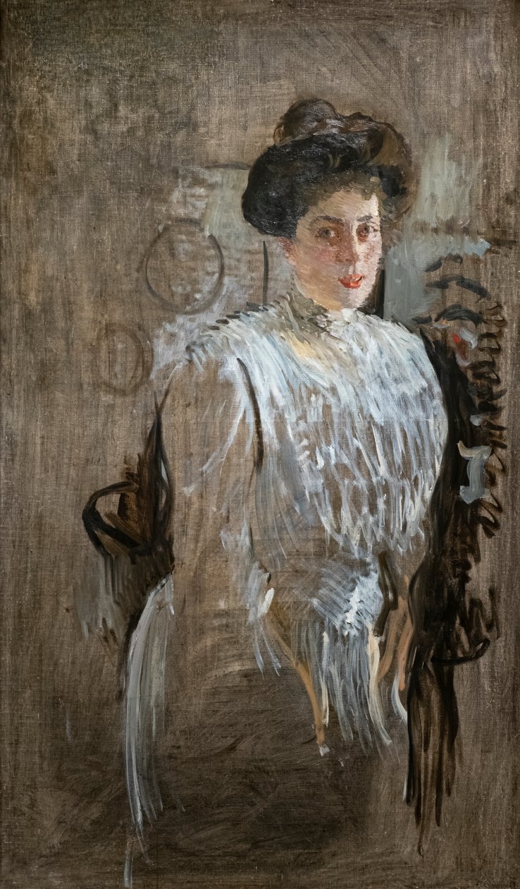 Margarita Kirilovna Morozovan muotokuva tekijältä Valentin Aleksandrovich Serov