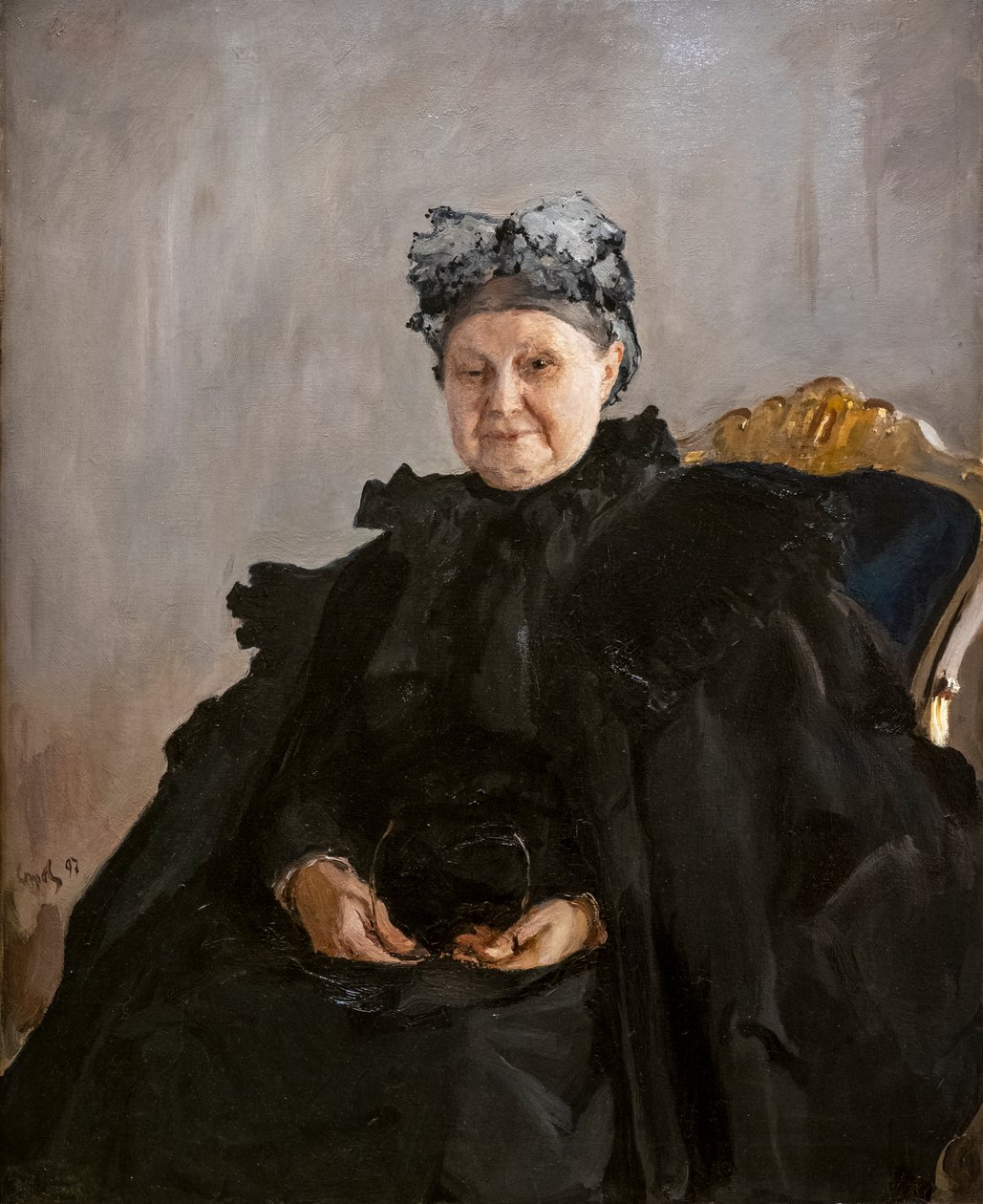 Maria Fjodorovna Morozovan muotokuva tekijältä Valentin Aleksandrovich Serov