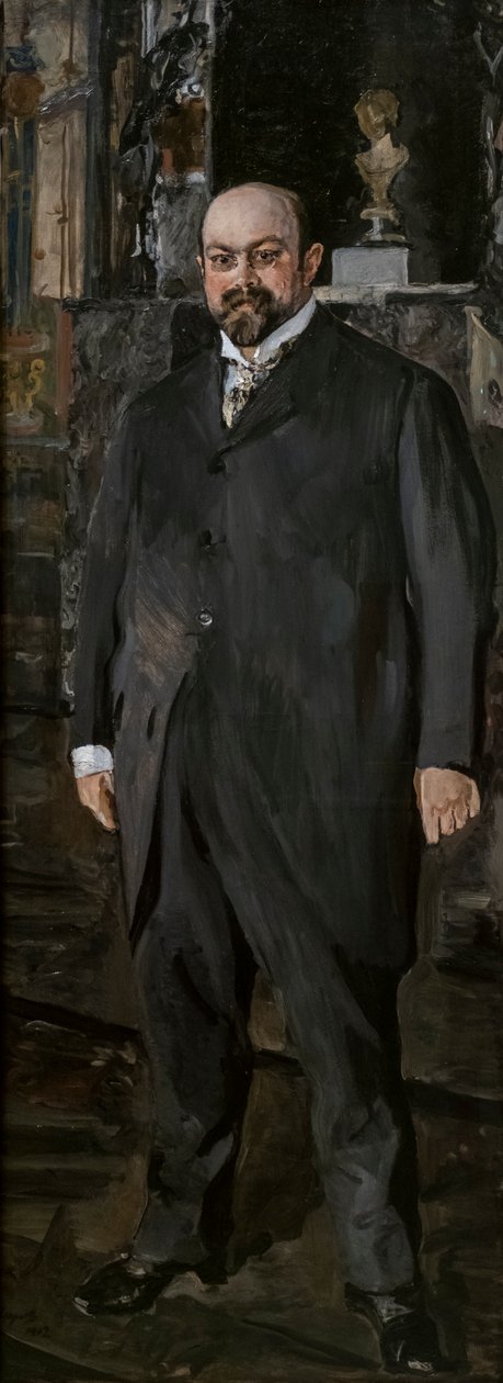 Mihail Abramovitš Morozovin muotokuva tekijältä Valentin Aleksandrovich Serov