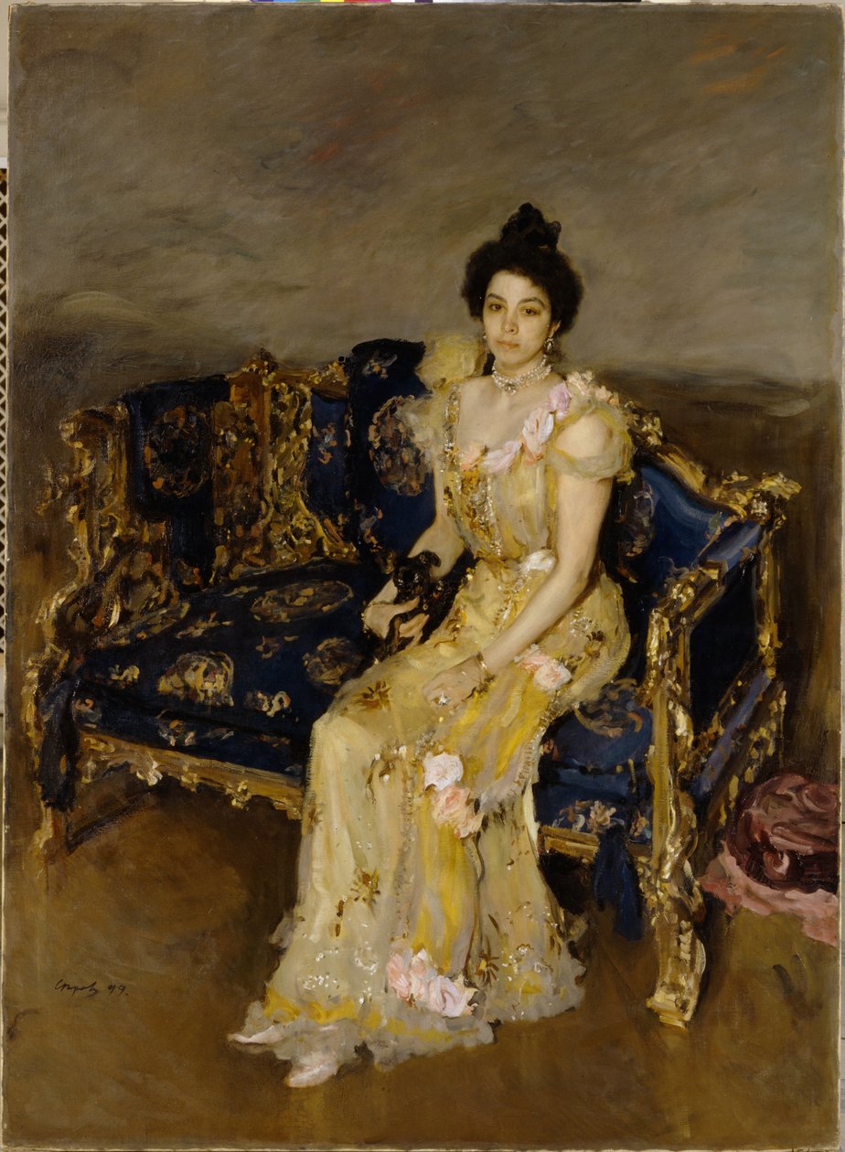 Sofia Botkinan muotokuva, 1899 tekijältä Valentin Aleksandrovich Serov