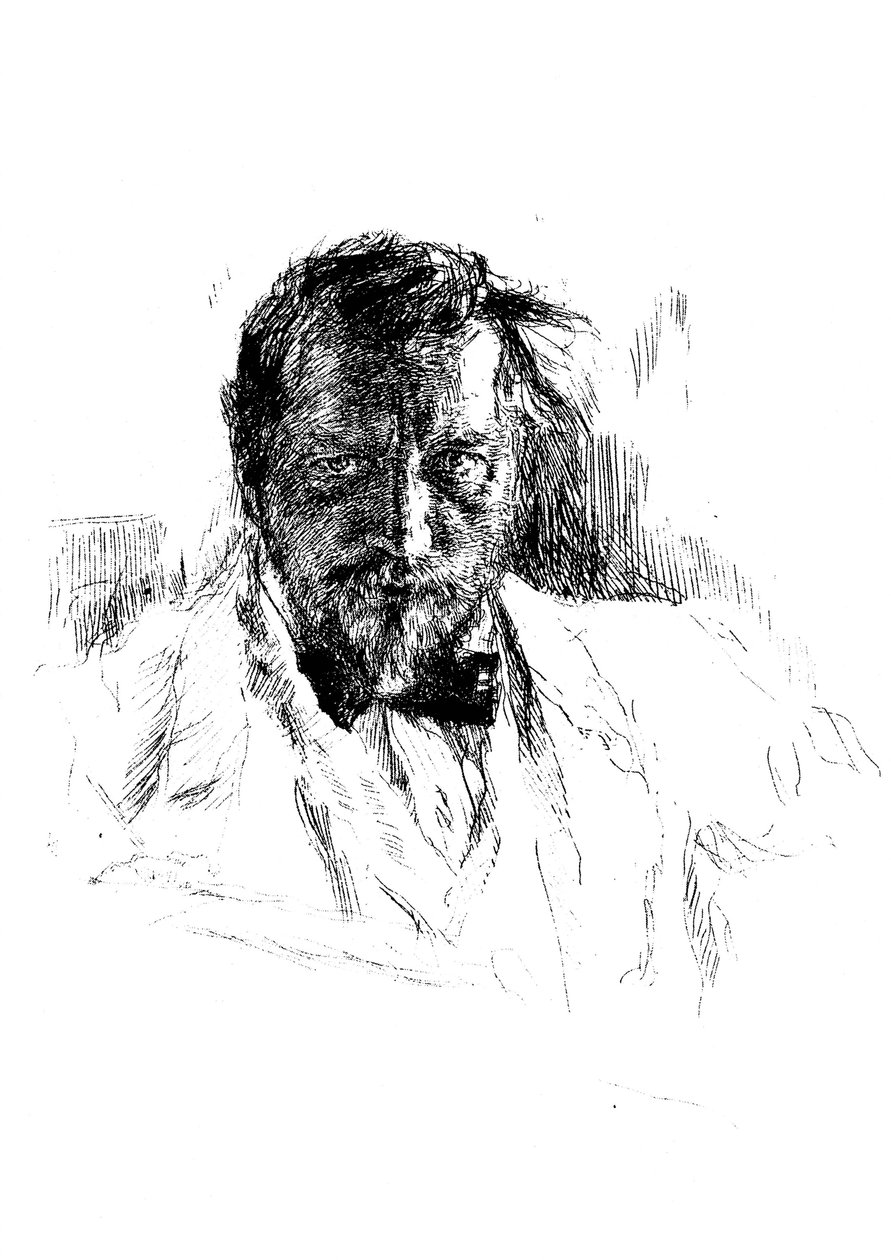 Omakuva, 1898. tekijältä Valentin Aleksandrovich Serov